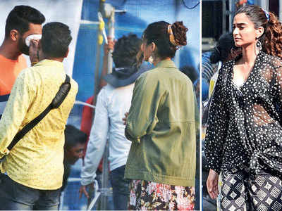 Sonam Kapoor shoots for The Zoya Factor
