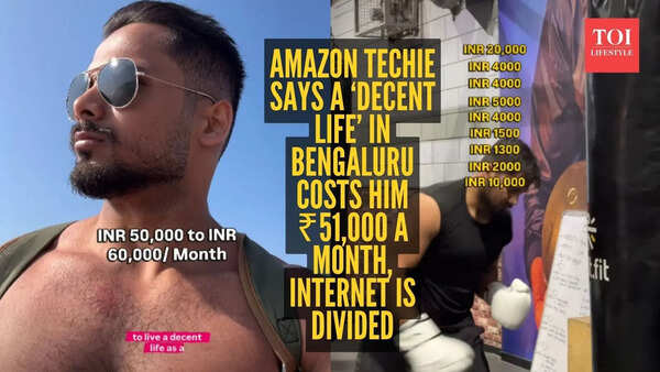 ‘₹51,000 just to live alone’: Amazon employee’s Bengaluru expense breakdown shocks the internet