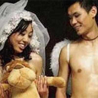 Nude wedding pictures anger China