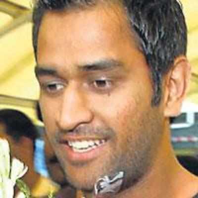 Dhoni conferred with Khel Ratna