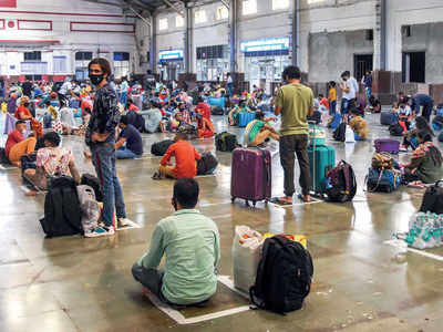12 lakh migrants left state in one month