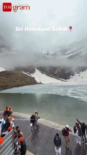 Serene Views of Sri Hemkunt Sahib Captured in Viral Video