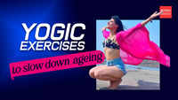 Yogic exercises to slow down ageing 