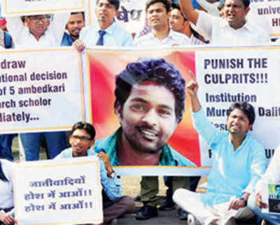 Suicide of Dalit scholar: Did HRD ministry push Hyd varsity for action?