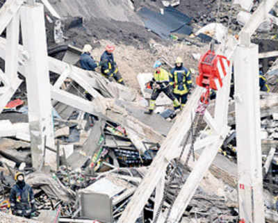49 die as supermarket roof crashes in Latvia