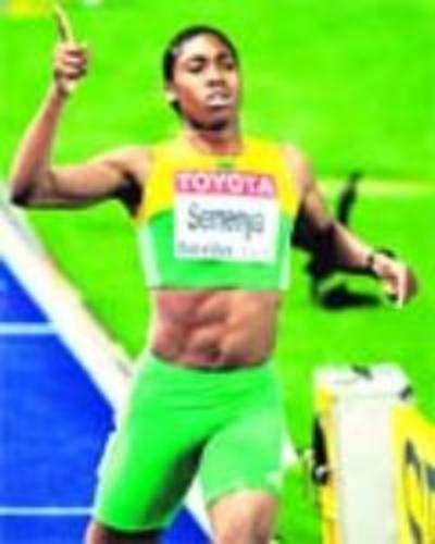 Unstoppable Semenya