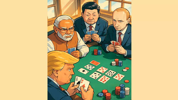 Poker Game: Modi, Xi, Putin…Trump