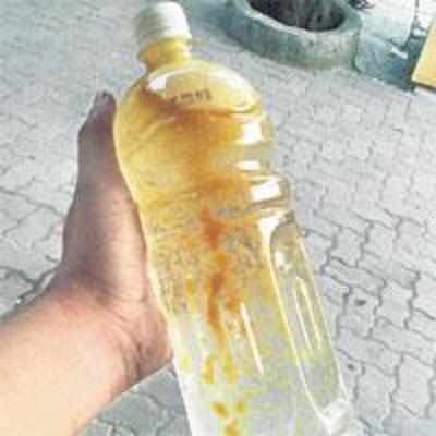Oil's not well with tap water at Andheri (E)