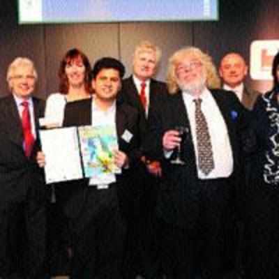 Nerul lad wins award in UK for his Bollywood creation