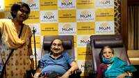 108-year-old resident of Chennai, 83-year-old son receive first dose of Covid-19 vaccine 