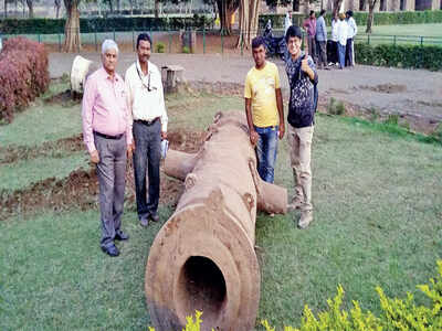 Citizens succeed in restoring historic cannon in Vijayapur