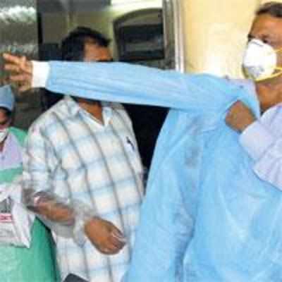 2 passengers being tested for swine flu