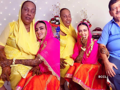 Sana Khan ties the knot with Mufti Anas in a low-key wedding ceremony; see  pics of her wedding