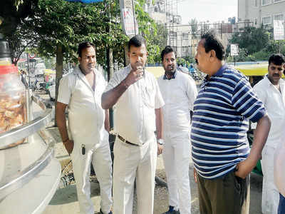 Corporator caught in a storm in his tea cup