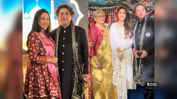 IN PICS: From Rupali Ganguly to Shivangi Joshi, Dheeraj Dhoopar and others: Rajan Shahi’s star studded Iftaar party