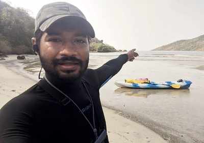 Dream run on a kayak: 27-year-old Sushant wraps up eight-day expedition through coastal Karnataka