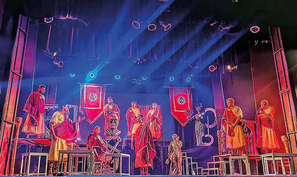 Caesar theatre review: A self-aware reimagining of power and betrayal