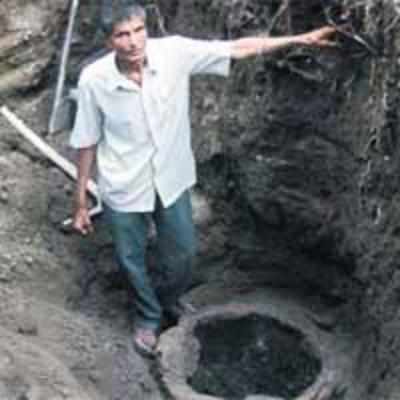 Farmer digging a toilet, unearths 2,000-yr-old well