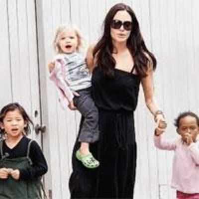 Jolie's kids love eating crickets!