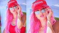 Nora Fatehi transforms into a red barbie, leaves fans in awe of her 'summer' avatar 