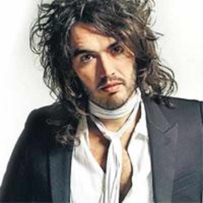 Russell Brand is mama's boy