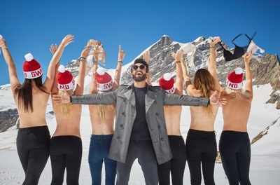 Ranveer Singh makes Swiss girls go topless