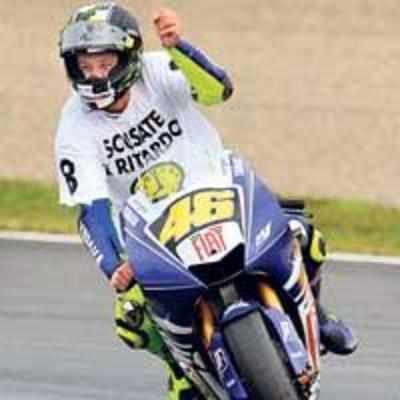 Rossi regains world title