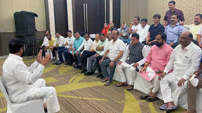 Maharashtra Political Crisis: Can't scare us, says Shinde after Sena demands disqualification of rebel MLAs
