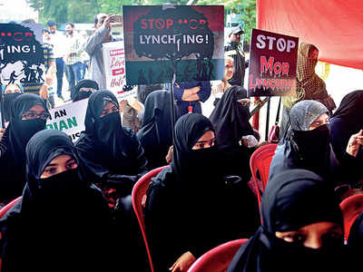 Protest against mob lynching