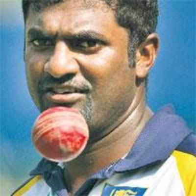 When a scribe hit Murali for four