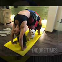 Yoga with pets this International yoga day 