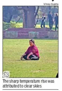 7&deg;C above normal already: At 35&deg;C, Gurgaon sees warmest day of season