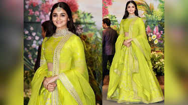 Alia bhatt green lehenga choli online best sale