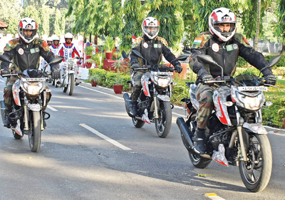 Five-member unit will ride 3,250 km, from Bengaluru to Drass, to pay homage to Kargil martyrs