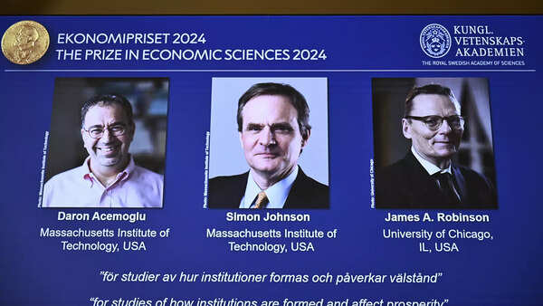 Nobel Economics Prize explains why some nations succeed, others fail