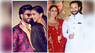 Deepika Padukone-Ranveer Singh's 'DeepVeer' to Kareena-Saif Ali ...