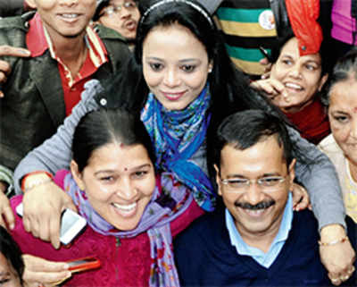 On counting eve, AAP confident, BJP cautious, Cong downcast