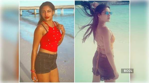 Ishqbaaz’s Surbhi Chandna is every inch the beach babe as she soaks up the sun during her recent trip