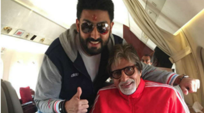 FIFA World Cup 2018: Amitabh, Abhishek Bachchan enjoy a sporty evening with family