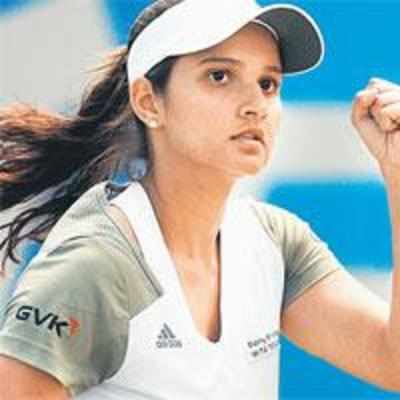 Fans cheer Sania to victory in Lexington