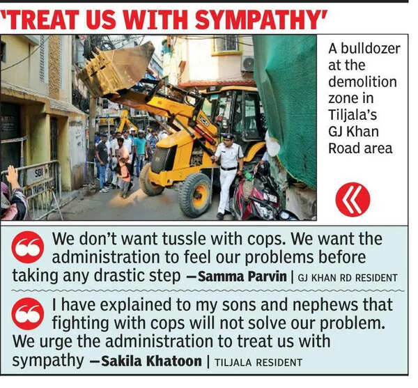 Tiljala residents seek shelter, say violence against cops no solution