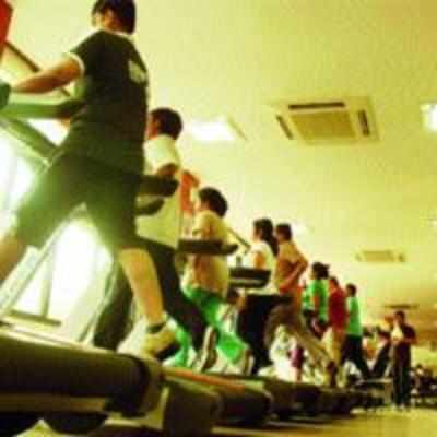 Suburban gyms get crowded