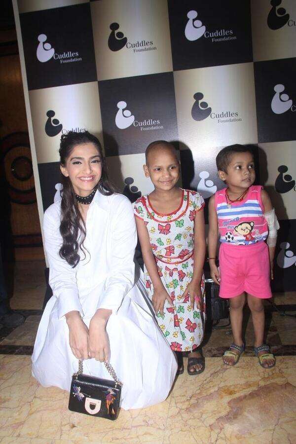 Sonam Kapoor pledges to look after 10 kids suffering from cancer