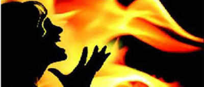 Shocking! Woman sets ablaze by sons over property dispute in UP