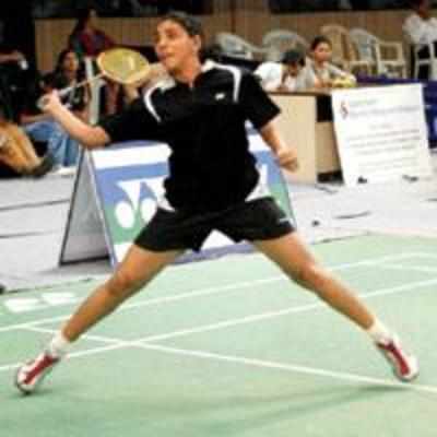 Local shuttler Riya Pillai tops State