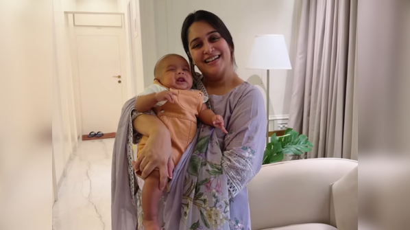 ​From Ruhaan turning 4 months old to getting back to a workout routine; Dipika Kakar shares cute moments with her little munchkin
