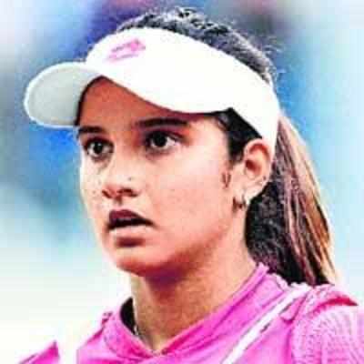 Sania ousted in the first round of Ordina Open