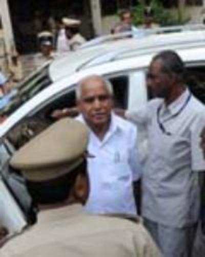 Yeddyurappa came 20 mins before time