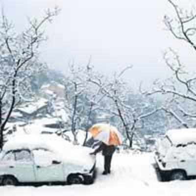 Snow-capped Shimla