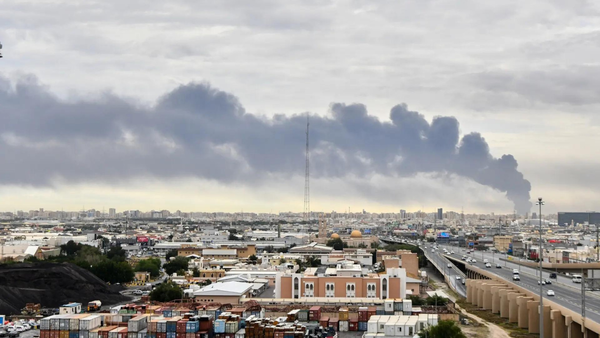 Kuwait airport hit by Iranian drone strike; fuel tanks on fire